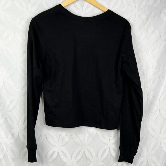 Love Tribe Pink Floyd Rock Long-Sleeved Cropped Graphic Tee NWT - Picture 4 of 5